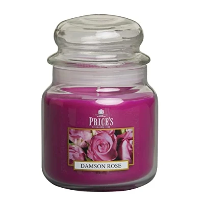 Image of Prices Fragrance Collection Damson Rose Medium Jar Candle