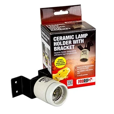 Image of ProRep Ceramic Lamp Holder with Bracket Reptile