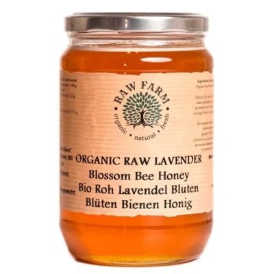 Image of 900 g Bio Raw Lavender Blossom Bee Honey
