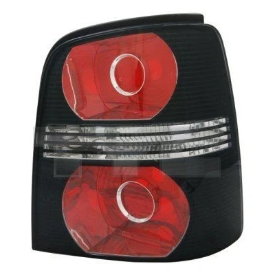 Image of 1T0945096K, 1T0945096M, 1T0945096P Rear light TYC 11 11673 2 Right black without bulb holder VOLKSWAGEN: Touran I