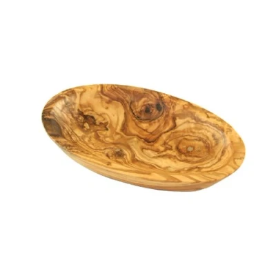 Image of D.O.M. Oval Bowl Made of Olive Wood 15cm