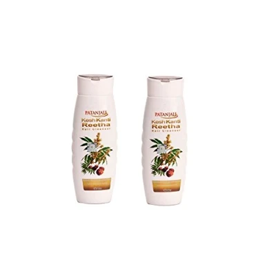 Image of PATANJALI Kesh Kanti Reetha Hair Cleanser 200ml Pack of 2