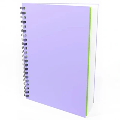 Image of Artgecko Mixed Media Sketch Book (Purple) 80 Pages (40 Sheets) 150gsm White Cartridge Paper
