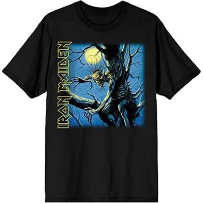 Image of Rock Off Iron Maiden &#039;Fear of The Dark Album Tracklisting&#039; (Black) T Shirt (Medium)