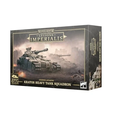 Image of Games Workshop Warhammer Legions Imperalis: Kratos Heavy Tank Squadron [Epic Scale]