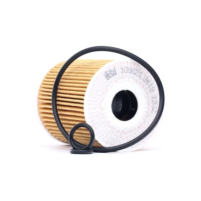 Image of 03P115562, 3P115562 Oil Filter FEBI BILSTEIN 109621 with gaskets Insert SEAT: Ibiza 4, 4 Sportcoupe, ST, SKODA: Fabia 2, 2
