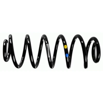Image of 1K0511115BR Coil spring SACHS 994 581 with constant wire diameter blue VOLKSWAGEN: GOLF 5, 6, Jetta 4