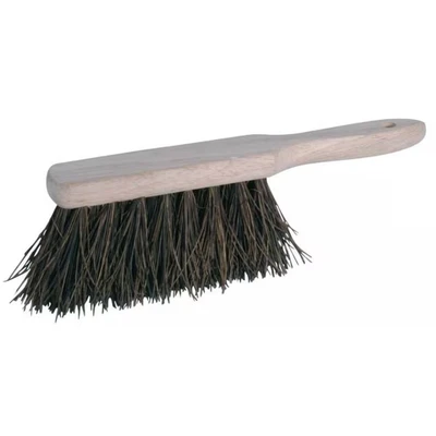 Image of ProDec 11&quot; Natural Palmyrah Fibre Semi Stiff Hand Brush for Heavy Debris, Rough Surfaces and Outdoor Use