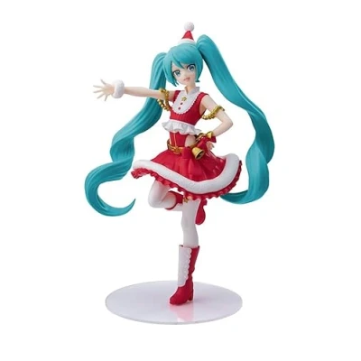 Image of Hatsune Miku statuette Luminasta PVC Christmas 2023 20 cm