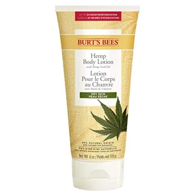 Image of Burt&#039;s Bees Hemp Body Lotion with Seed Oil for Dry Skin Tube, 170 ml
