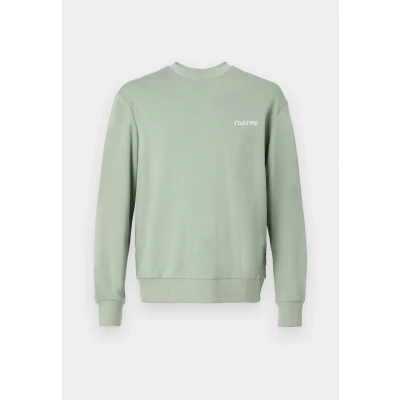 Image of Jack &amp; Jones Jjebradley Graphic CREW Sweatshirt, Men&#039;s, Size: XS, Iceberg green