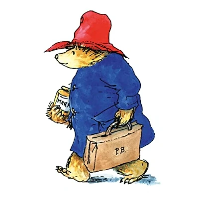 Image of Paddington Bear with Marmalade Blank Greeting Card Envelope