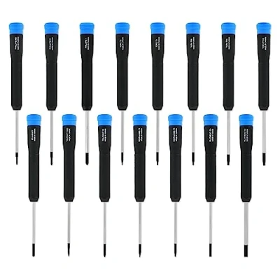 Image of iFixit Marlin Screwdriver Set, 15 Precision Screwdrivers (4 mm) for Electronics Repair Like Mobile Phone, Laptop, PC, Camera, Compatible with Apple