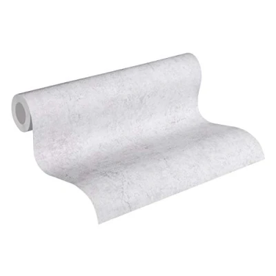 Image of Plain Wallpaper Elements A.S. Création Non Woven 10.05 m x 0.53 Grey Made in Germany 369114 36911 4