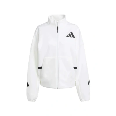 Image of adidas Sportswear Zipup sweatshirt, Women&#039;s, Size: XXS, White