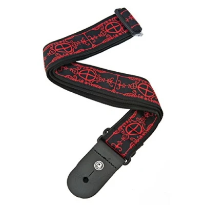Image of D&#039;Addario Accessories Guitar Strap Electric Strap, Acoustic &amp; Bass Woven Voodoo