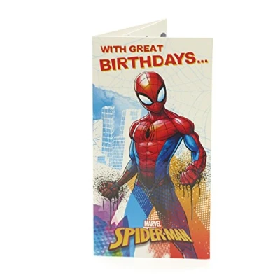 Image of Marvel Spiderman Money Wallet Gift Card Holder
