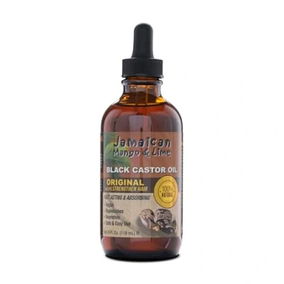 Image of Jamaican Mango &amp; Lime Black Castor Oil Original, Organic, 118 ml (Pack of 1)