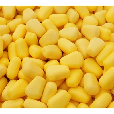 Image of Bank Tackle Pop Up Corn 7 Colours Imitation Carp Bait Fake Sweetcorn Fishing (Yellow, 20 Pack)
