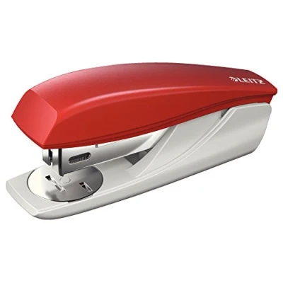 Image of Leitz NeXXt 55016025 Office Stapler Small 25 Sheet Capacity in Blister Packaging Red
