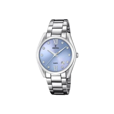 Image of Festina Womens Analogue Quartz Watch with Stainless Steel Strap F16790/B