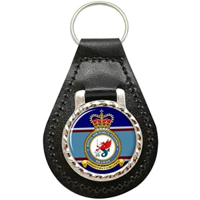 Image of RAF Station Brawdy Leather Key Fob