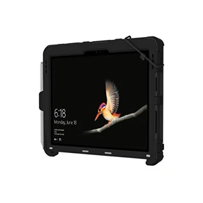 Image of Griffin Survivor Slim Folio Case for Tablet (Folio, Microsoft, Surface Go, Black)