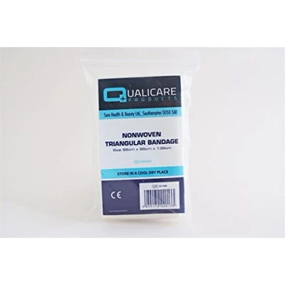 Image of Qualicare Nonwoven Triangular Bandage (96cm x 96cm 136cm)