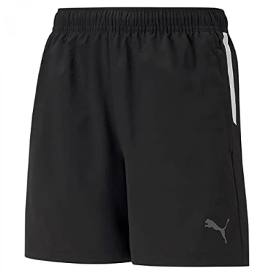 Image of puma Unisex Kids teamLIGA Sideline Shorts Jr, Black White, 140