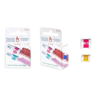 Image of Pony Combi Pack Sizes Row Counter, Multi Colour, 6 x 4.7 9.8 cm