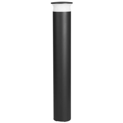 Image of Zip Outdoor Bollard IP65 LED 3W RGB Urban Grey