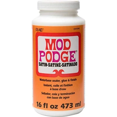 Image of Mod Podge CS17295 Glue, Transparent, Large, 16oz