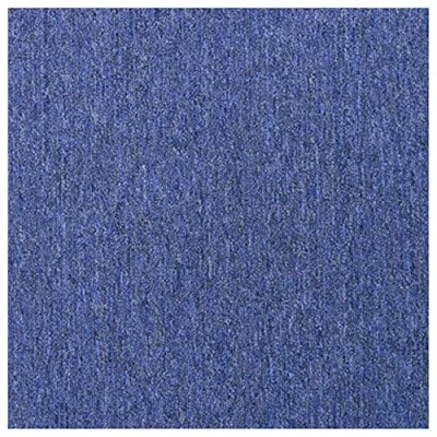 Image of 20PCS Carpet Tiles 5m2 Box Heavy Duty Floor Non Slip Interior 50X50cm for Flooring Home Office Living Room Bedroom Commercial Apartment (Blue)