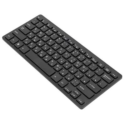 Image of ciciglow Wired Gaming Keyboard,Mechanical Computer Keyboard,Wired USB Mini Compact 78 Keys Keyboard,Ultra Slim Ergonomic Mechanical Feeling Keyboard for PC Laptops(Russian)