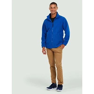 Image of Uneek UC604 Classic Full Zip Micro Fleece Jacket 300GSM Charcoal Large L