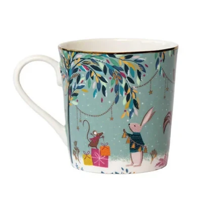 Image of Sara Miller Woodland Tales Collection Mug Merry Band