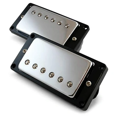 Image of VANSON &#039;59 Alnico V PAF Style Chrome Humbucker SET (Neck &amp; Bridge) for Gibson, Epiphone (SET)