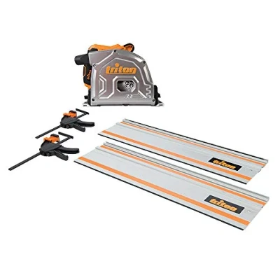 Image of Triton 1400W Track Saw Kit 185mm 4pce TTS185KIT