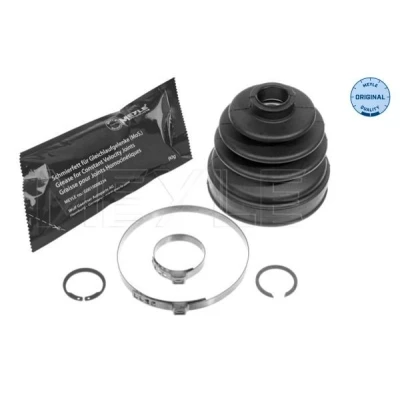 Image of 4E0498201, 4E0498201A CV Boot MEYLE 100 495 0015 transmission sided, Front Axle Rubber ORIGINAL Quality AUDI: A4 B7 Avant, Saloon, A6 C6 Avant