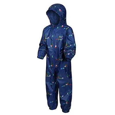 Image of Regatta Kids Peppa Pobble Bodysuit New Royal 12 18 Months