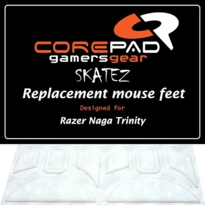 Image of Corepad Skatez PRO 150 Replacement Mouse Feet Compatible with Razer Naga Trinity