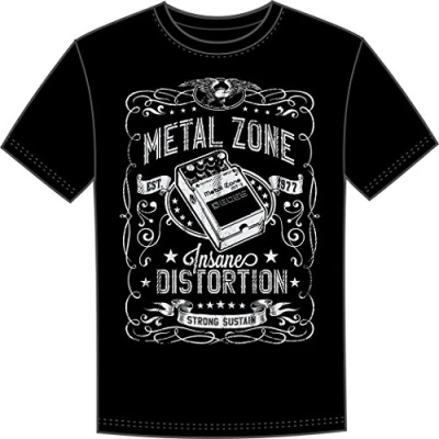 Image of BOSS Mt 2 Metal Zone Pedal T Shirt, Xx Large