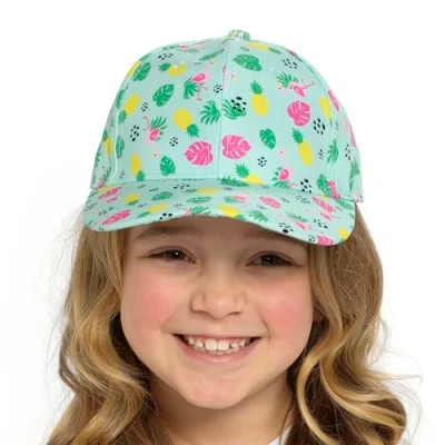 Image of Undercover Kids Baseball Cap GL661 Mint Flamingo