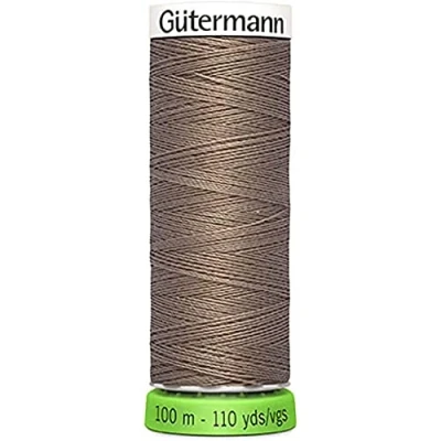 Image of Gütermann 723860 Gutermann Sew All 100% Recycled Polyester Thread 100mtr, 199 Brown, (100M) EU