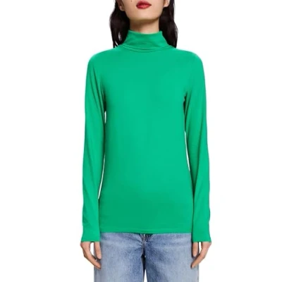 Image of ESPRIT Women&#039;s 103EE1K343 T Shirt, 310/GREEN, S
