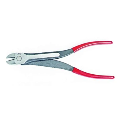 Image of Proto Diagonal Cutting Long Reach High Leverage Angled Head Pliers 11 1/8&quot; (J244G)