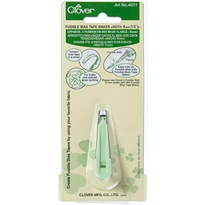 Image of Clover Fusible Bias Tape Maker 6mm, 6,Green