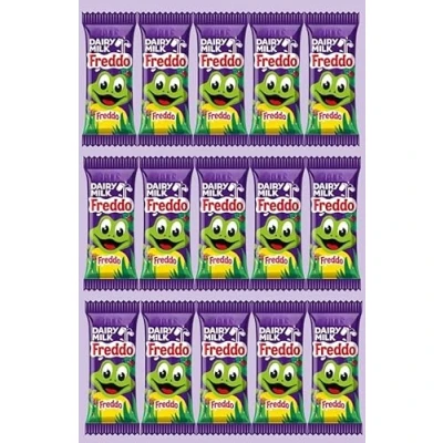 Image of Chocolate Bars Multipack Dairy Milk Freddo Frog 18g x 15