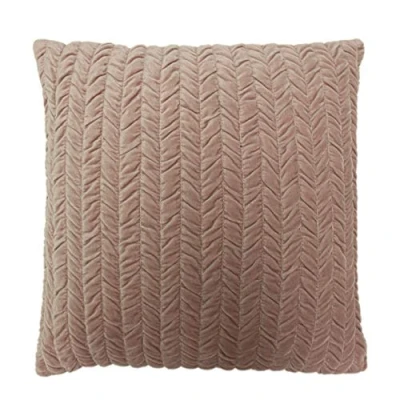 Image of Riva Home Allure Polyester Filled Cushion, Blush, 45 x 45cm (18&quot; 18&quot;)
