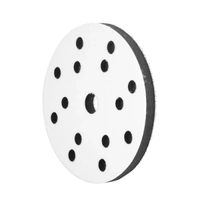 Image of Hilitand Sanding Soft Pad, 150mm Diameter Gear Buffer Sponge Interface Cushion Pad for Pads(17 Holes)
